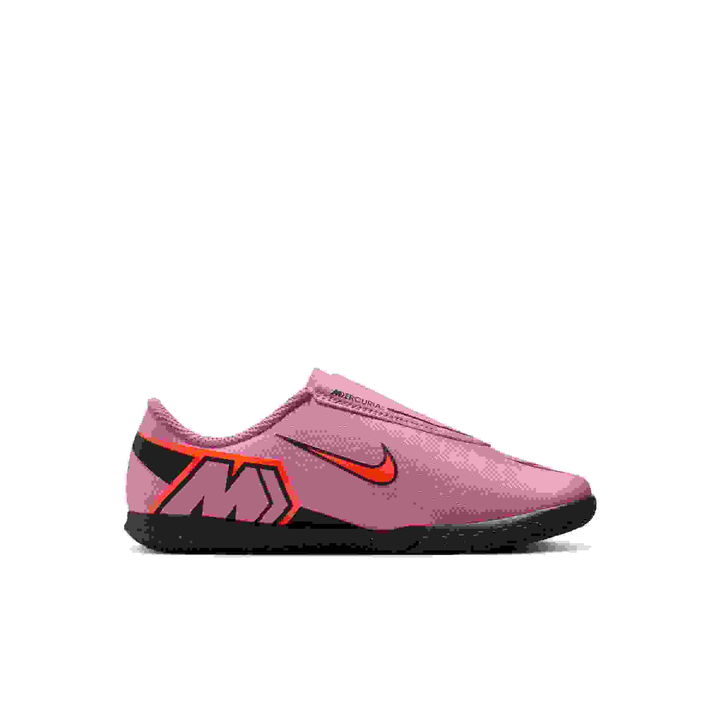 Nike Jr. Mercurial Vapor 16 Club IC Preschool Kids' "Magic Flamingo/Total Crimson/Black" Soccer Shoe